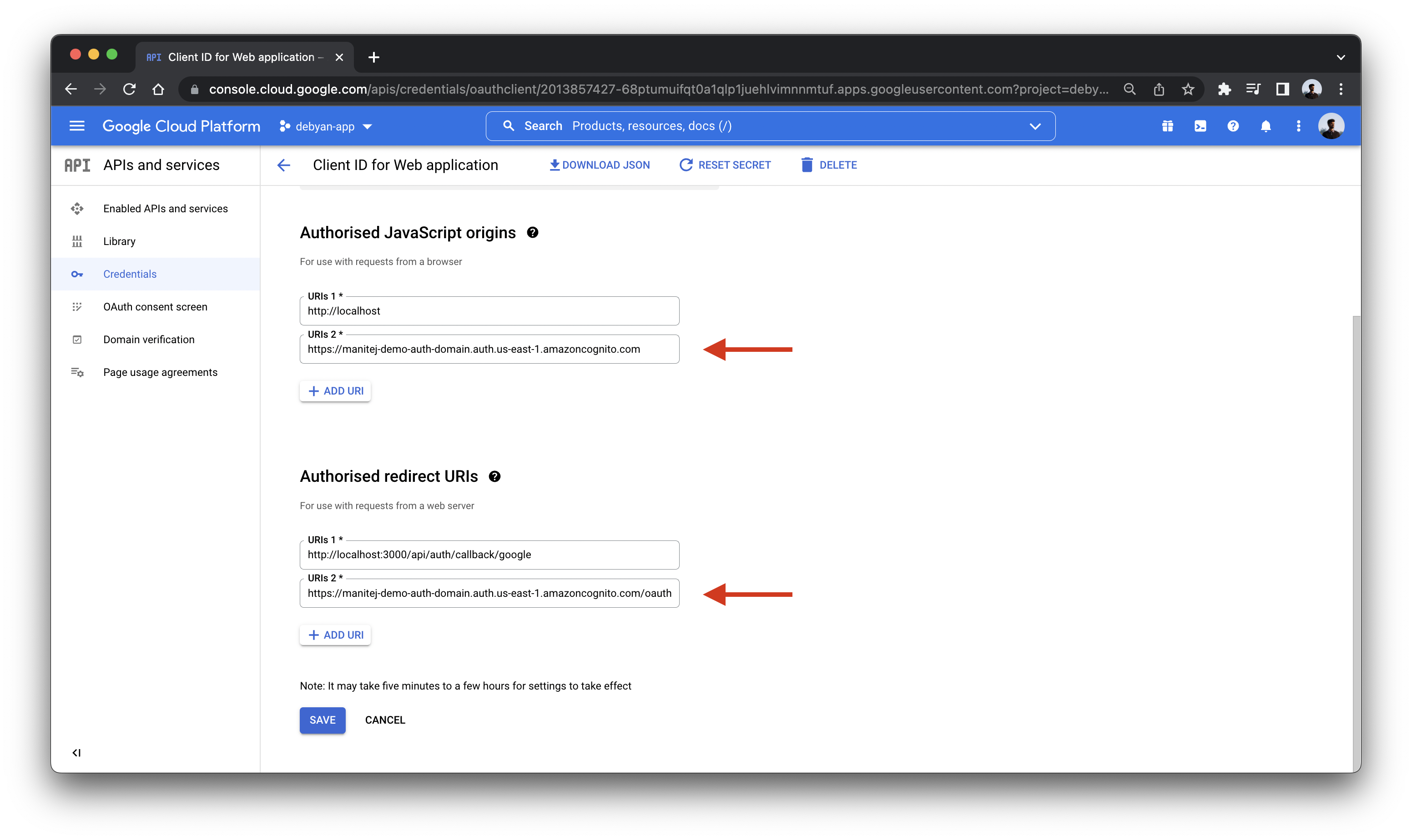 GCP Console